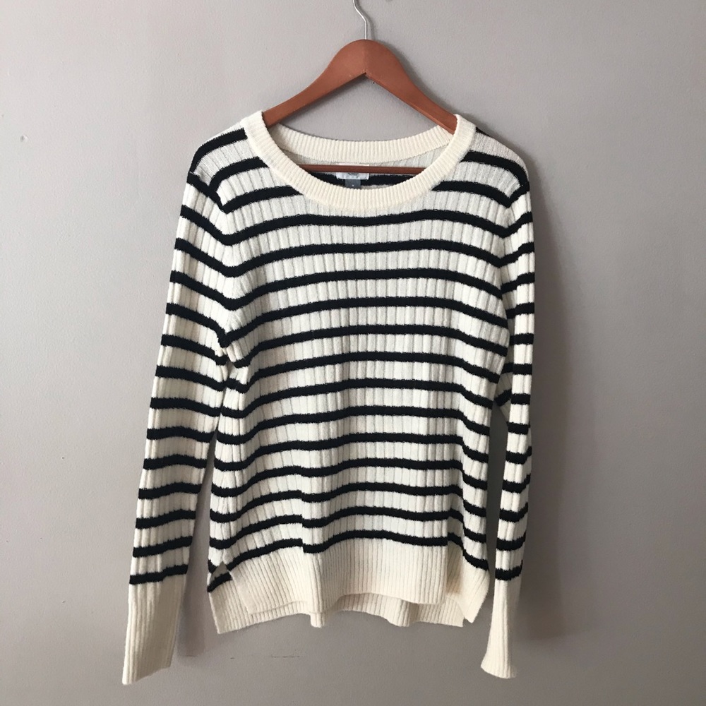 striped sweater